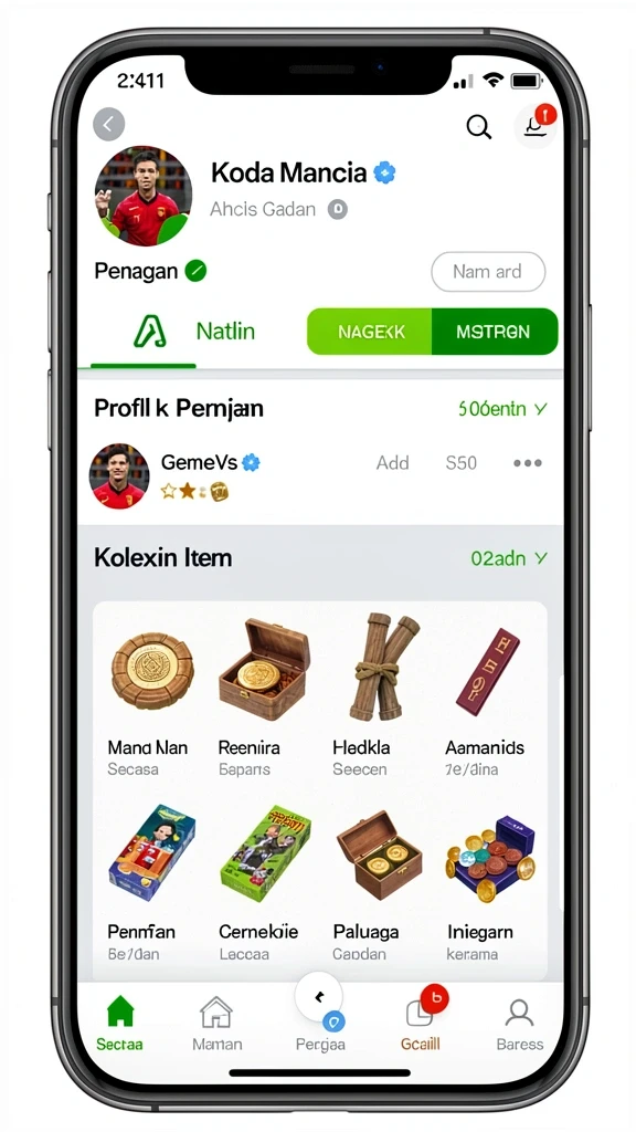Galeri pratinjau visual gaswin build APK resmi terbaru
